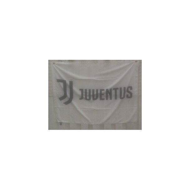 Juventus flag nye mrke Juventus (Hvid) 90 x 130 cm.)